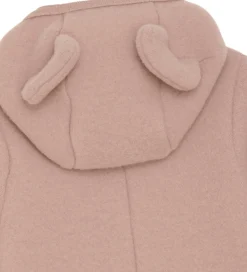Huttelihut Køredragter*Køredragt - Uldfleece - Mahogany Rose m. Ører