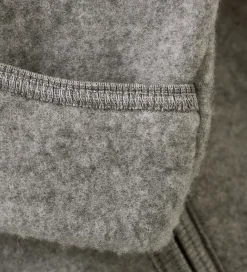 Køredragter-Huttelihut Køredragt - Uldfleece - Medium Grey Melange m. Ører