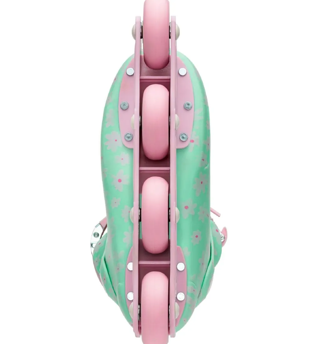 Rulleskøjter|Rulleskøjter-Impala Rulleskøjter - Lightspeed Inline - Mint Flower Power