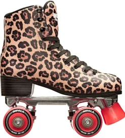 Rulleskøjter|Rulleskøjter-Impala Rulleskøjter - Quad Skate - Brun Leopard