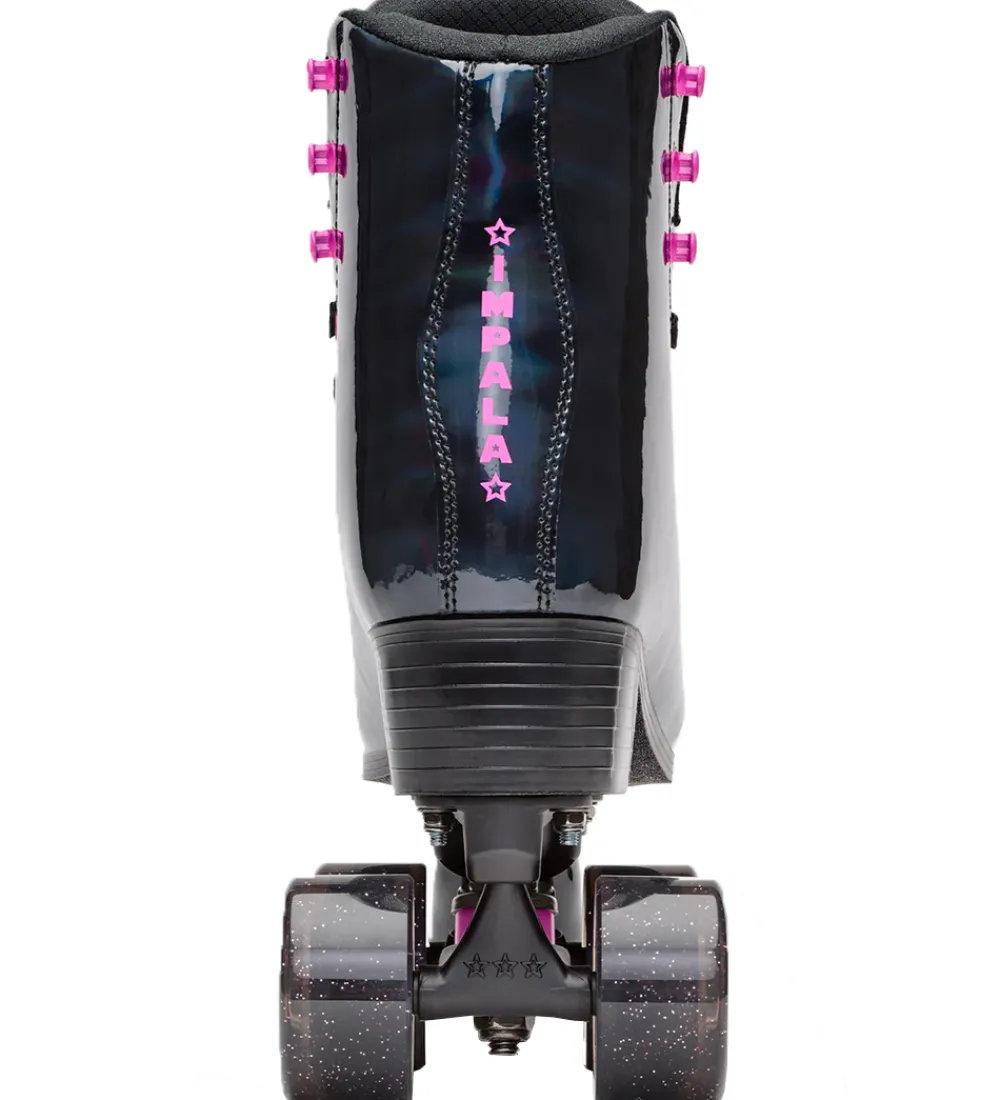 Rulleskøjter|Rulleskøjter-Impala Rulleskøjter - Quad Skate - Black Holographic