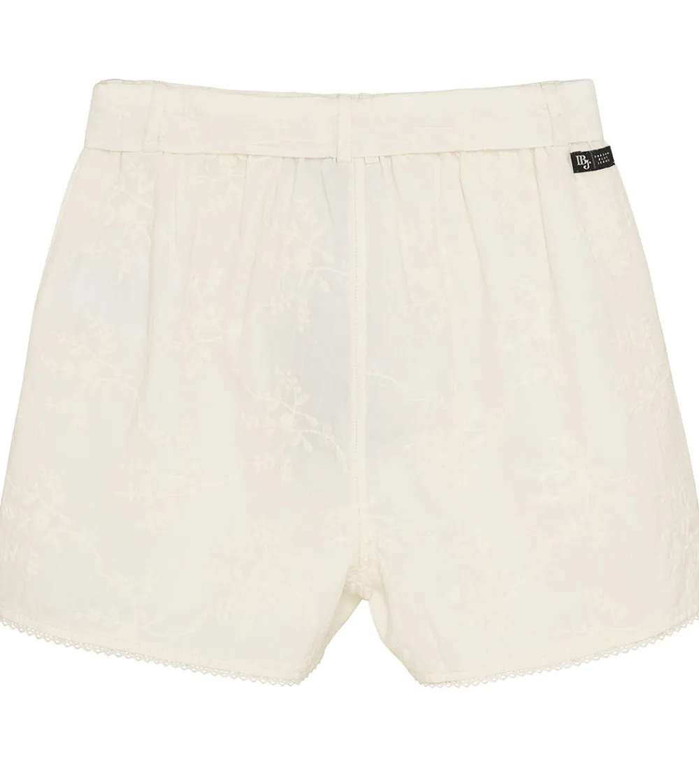 Konfirmationstøj-Indian Blue Jeans Shorts - Cloud m. Broderi