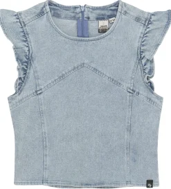 Indian Blue Jeans Toppe*Top - Light Denim Blue