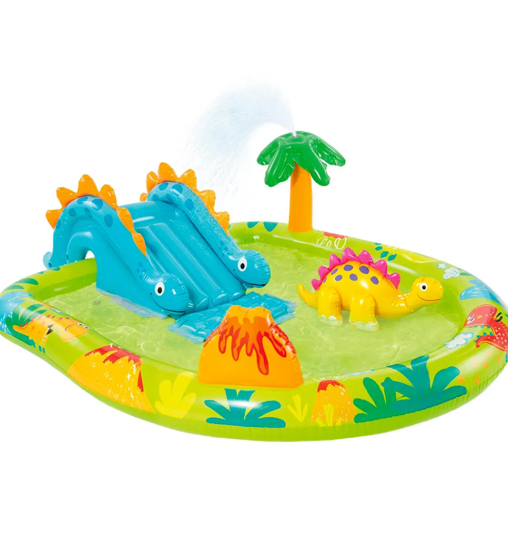 Vandleg|Badebassin-Intex Badebassin - Little Dino Play Center - 191x152x58 cm - 143