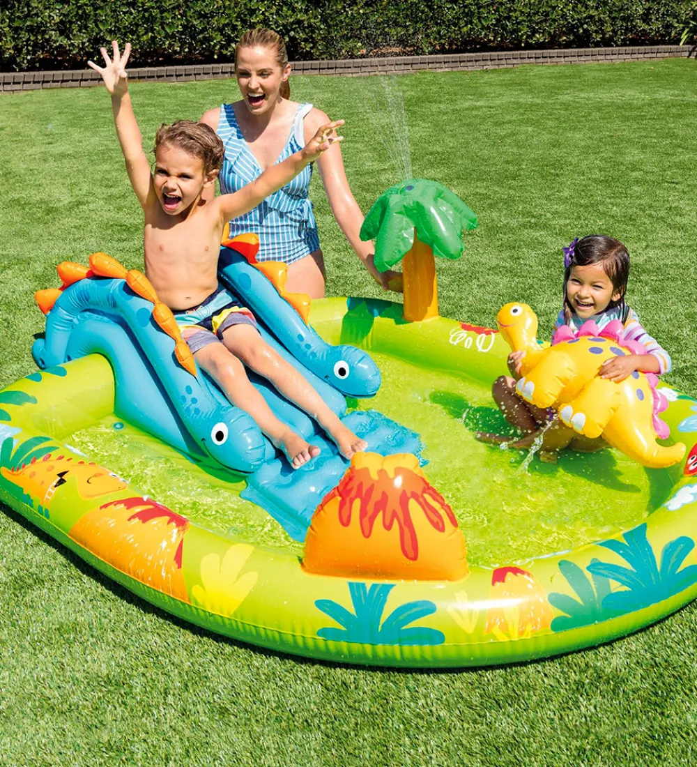 Vandleg|Badebassin-Intex Badebassin - Little Dino Play Center - 191x152x58 cm - 143