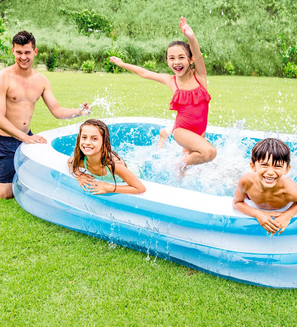 Vandleg|Badebassin-Intex Badebassin - Swim Center Family Pool - 262x175x56 cm - 770