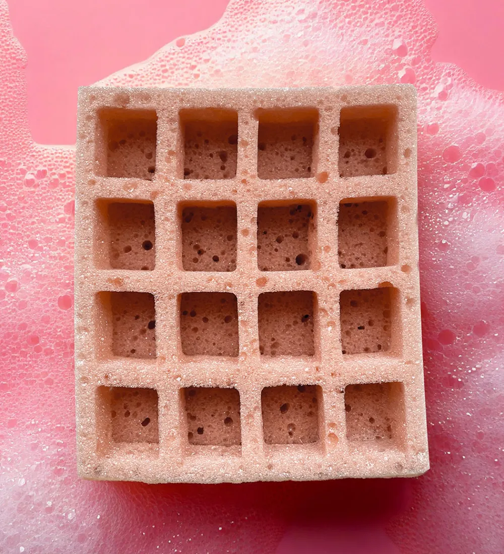 Inuwet Vaskeklude|Pleje- Og Toiletartikler*Badesvamp - Waffle