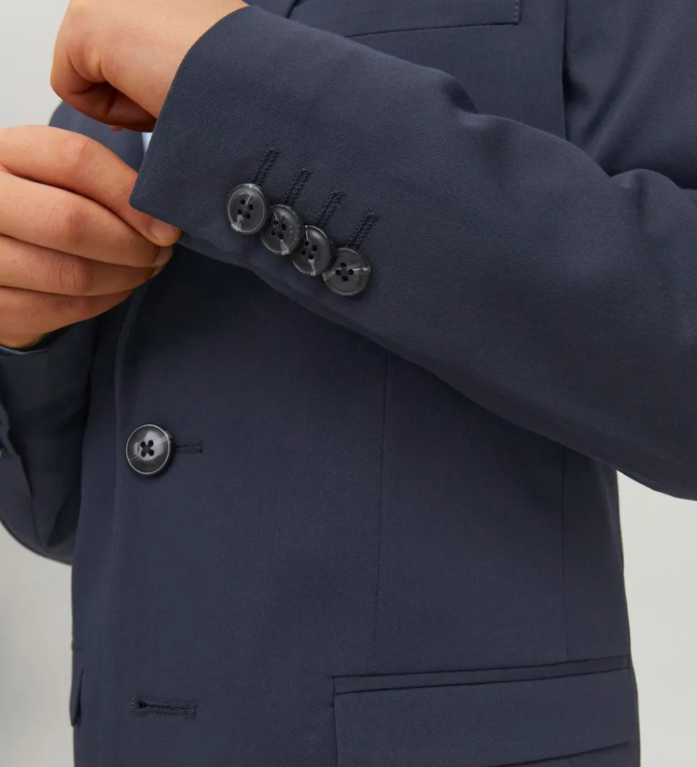 Konfirmationstøj|Jakkesæt Og Blazers-Jack & Jones Blazer - Noos - JprSolar - Dark Navy