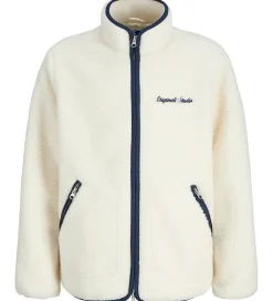 Fleece-Jack & Jones Fleecejakke - Teddy - JorNorrebro - Cloud Dancer/Oc