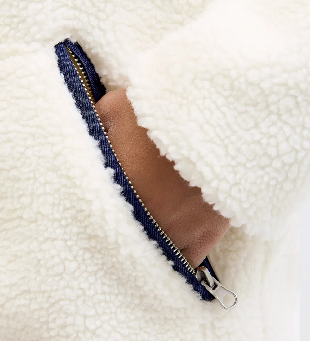Fleece-Jack & Jones Fleecejakke - Teddy - JorNorrebro - Cloud Dancer/Oc