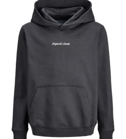 Jack & Jones Hættetrøjer*Hættetrøje - Sweat - JorNorrebro - Asphalt