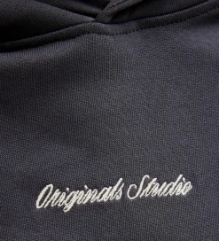 Jack & Jones Hættetrøjer*Hættetrøje - Sweat - JorNorrebro - Asphalt