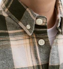 Skjorter-Jack & Jones Skjorte - JprBlubrook - Peat m. Tern