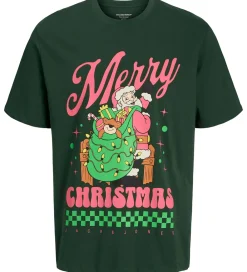 T-Shirts|Juletøj*Jack & Jones T-shirt - JorHoliday Cartoon - Sycamore