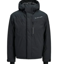 Vinterjakker-Jack & Jones Vinterjakke - JjAlpes - Sort