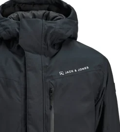 Vinterjakker-Jack & Jones Vinterjakke - JjAlpes - Sort