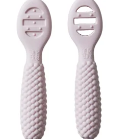 Børnebestik|Babyskeer-Jack o Juno Babyskeer - Silikone - 2-pak - Bubble - Light Pink