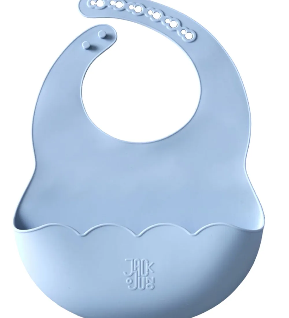 Hagesmække-Jack o Juno Hagesmæk - Silikone - Poppy - Pale Blue