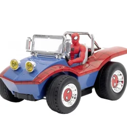 Udeleg Og Udendørs Legetøj-Jada Fjernstyret Bil - Marvel Spider-Man Buggy - 1:24