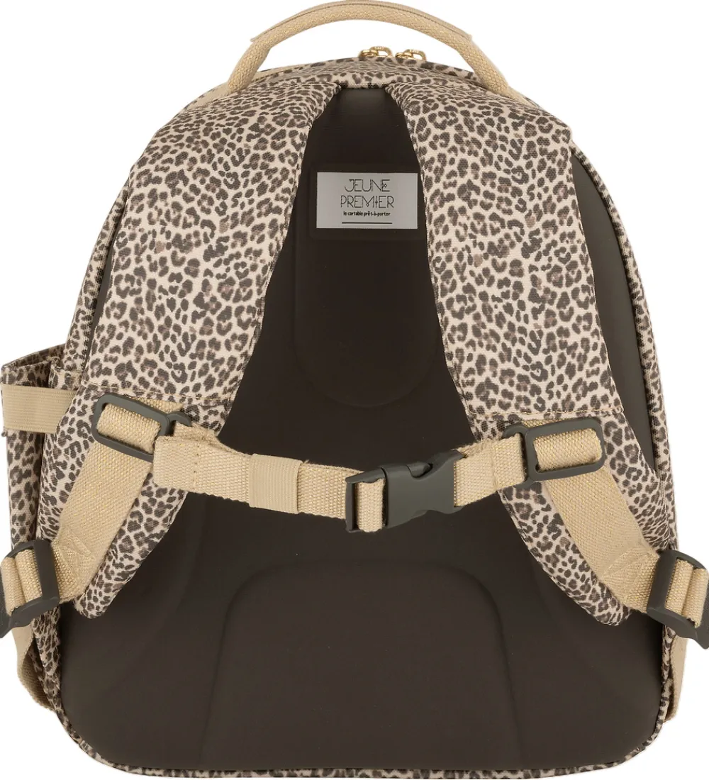 Jeune Premier Børnehavetasker*Børnehavetaske - Ralphie - 10L - Leopard Cherry