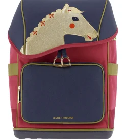 Jeune Premier Skoletasker*Skoletaske - 18L - Ergomaxx - Saddle Bag