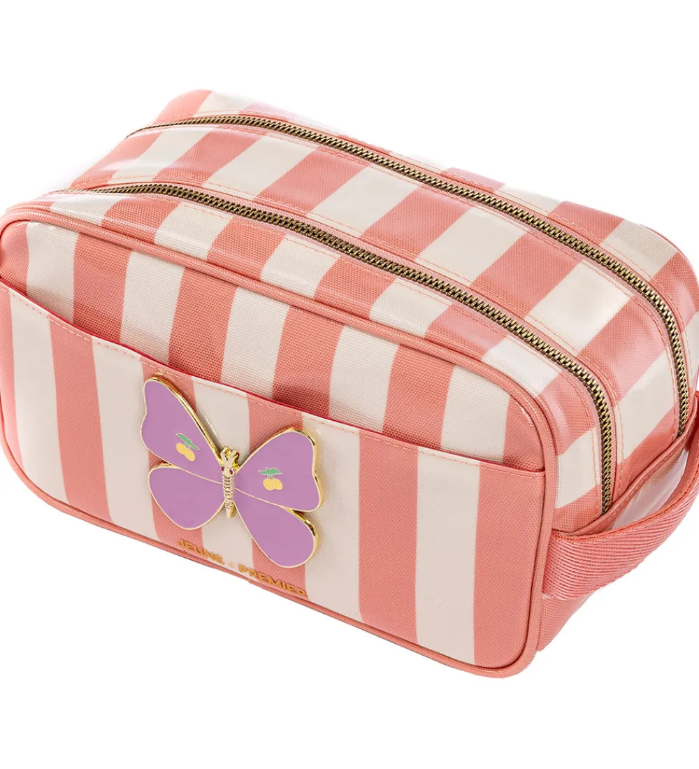 Toilettasker|Pleje- Og Toiletartikler-Jeune Premier Toilettaske - Butterfly Stripe