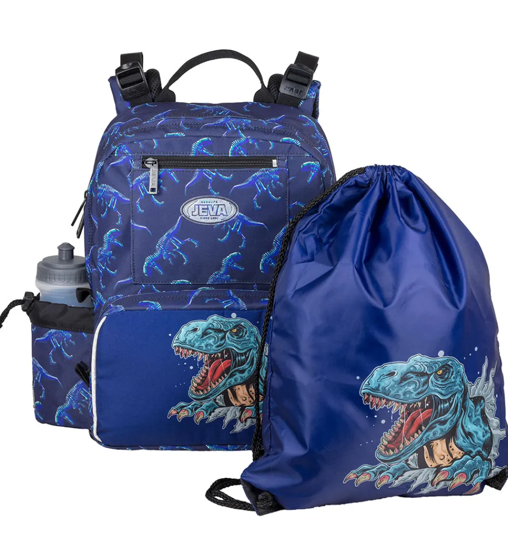 Skoletasker-Jeva Skoletaske - Start-Up - Dinosaur