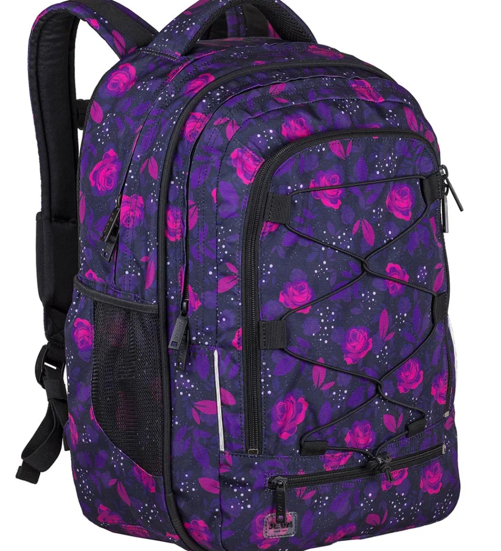 Jeva Skoletasker*Skoletaske - Survivor - Dark Rose