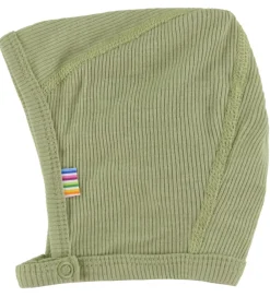 Joha Babyhjelme*Babyhjelm - Rib - Uld/Silke - Grøn