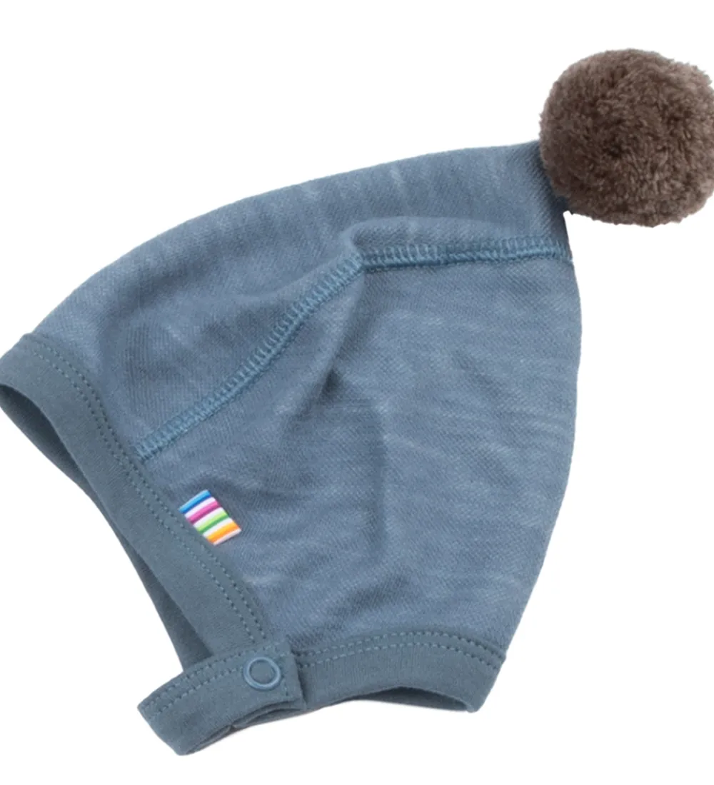 Babyhjelme-Joha Babyhjelm - Uld/Bambus - Blå