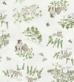 Joha Babyhjelme*Babyhjelm - Uld/Silke - Off White m. Træer