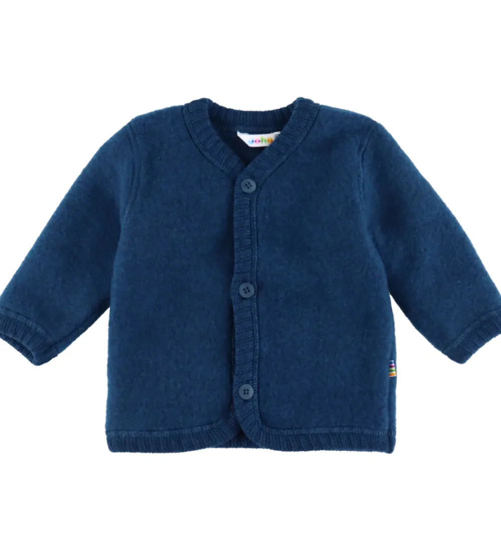 Cardigans|Uld-Joha Cardigan - Uld - Mørk Turkis