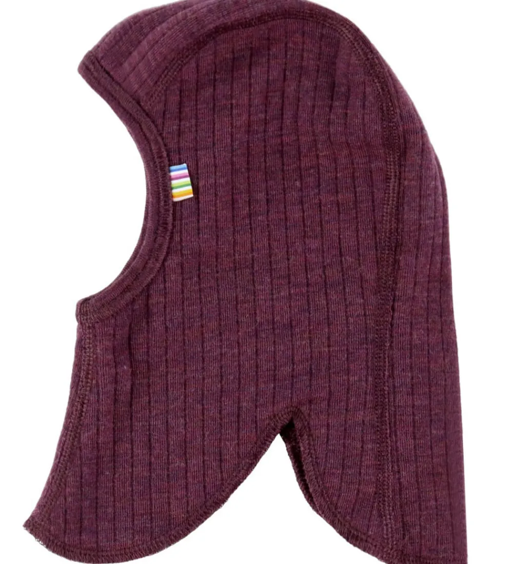 Elefanthuer|Uld- Joha Elefanthue - Uld - Rib - 2-lags - Blomme