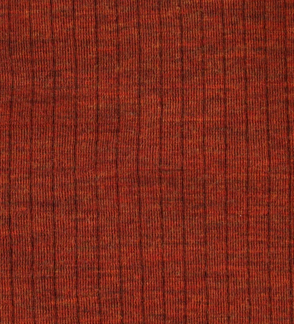 Tørklæder|Halsedisser-Joha Halsedisse - Uld - Rib - Rust