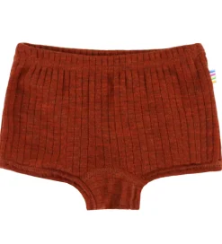 Undertøj|Uld-Joha Hipsters - Uld - Rib - Rust