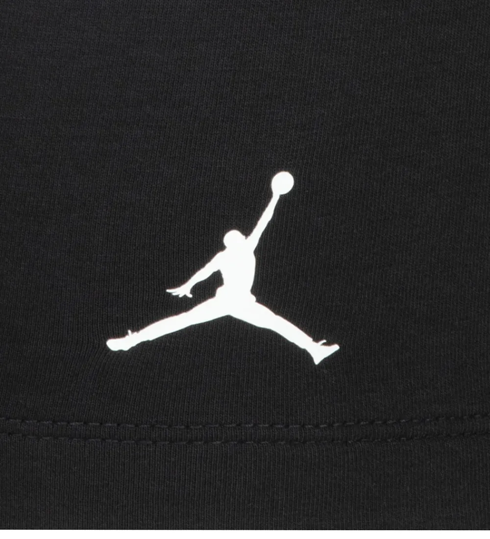 Jordan Sportsshorts*Cykelshorts - Dri-Fit - Sort m. Logo