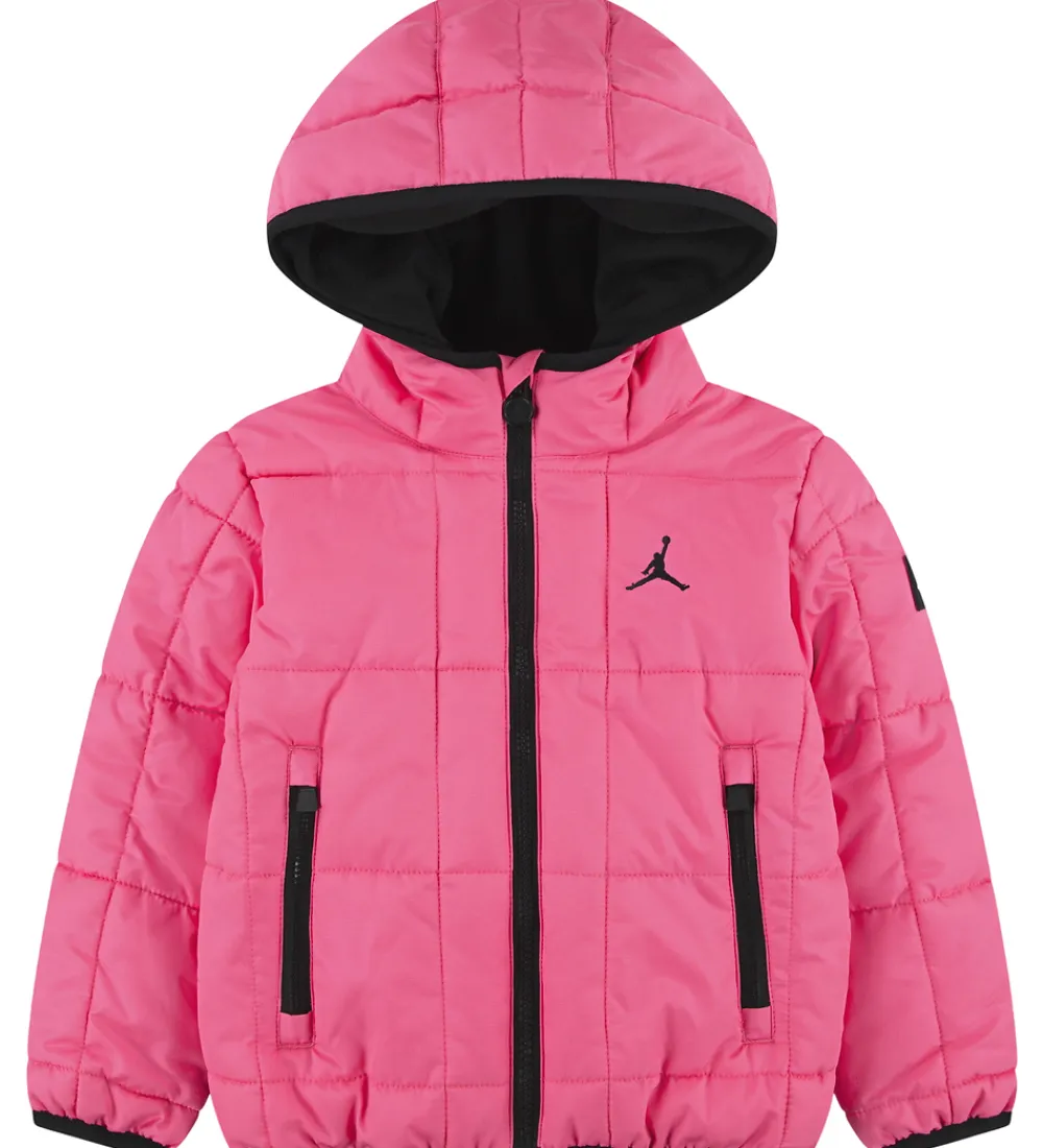 Overgangsjakker|Dunjakker Og Dynejakker-Jordan Dynejakke - Puffer - Pink Glow