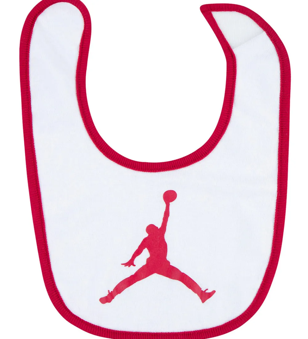 Jordan Sommerdragter*Gaveæske - 3-pak - Sommerdragt/Hue/Hagesmæk - Gym Red