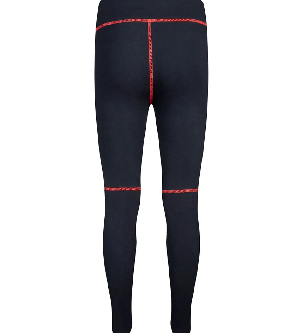 Jordan Træningsbukser|Gymnastiktøj*Leggings - Big Jumpman X Nike - Sort m. Rosa/Neon