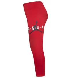 Træningsbukser|Gymnastiktøj-Jordan Leggings - Gym Red m. Logo