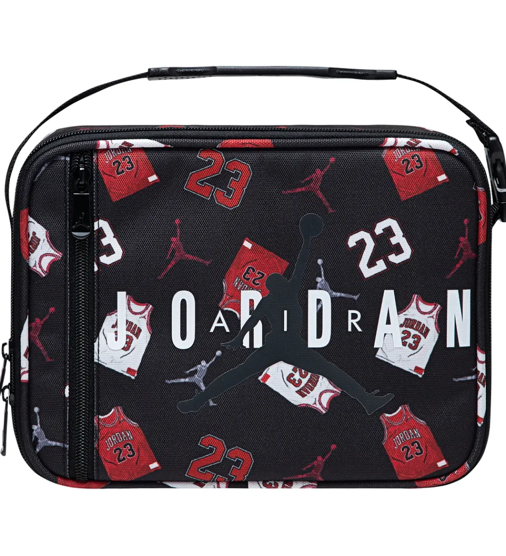Jordan Madkasser*Madkasse - Sort/Gym Red/Hvid
