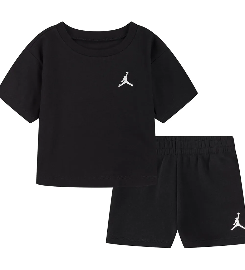 Jordan Sportsshorts*Shortssæt - Shorts/T-shirt - Sort