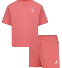 Jordan Sportsshorts*Shortssæt - Shorts/T-shirt - Pink Salt