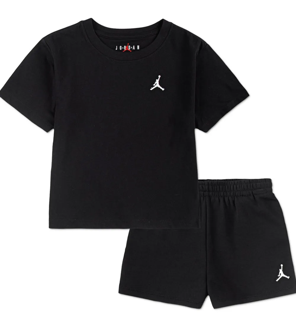 Sportsshorts-Jordan Shortssæt - Shorts/T-shirt - Sort