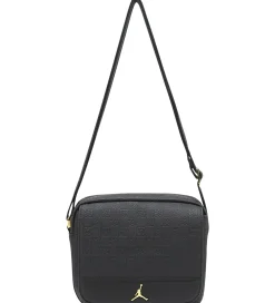 Tasker|Skuldertasker-Jordan Skuldertaske - Monogram Mini - Sort/Guld