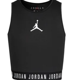 Jordan T-Shirts Og Toppe*Sportstop - Dri-Fit - Sort m. Logo