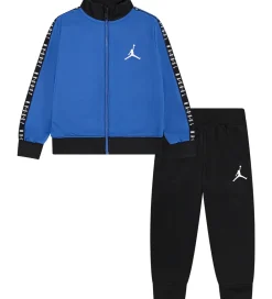 Jordan Træningssæt*Træningssæt - Cardigan/Bukser - Sort/Sport Blue
