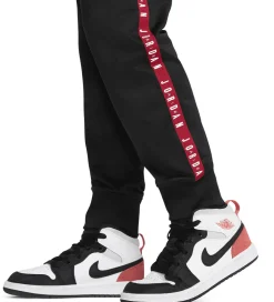 Træningssæt-Jordan Træningssæt - Cardigan/Sweatpants - Sort m. Rød