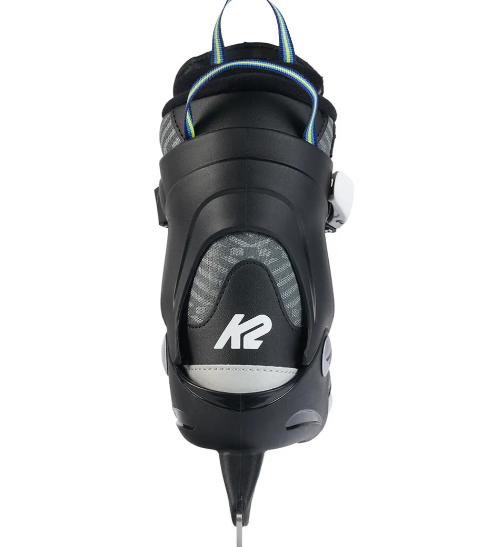 K2 Skøjter*Skøjter m. Lys - Raider Beam Ice - Grå/Sort