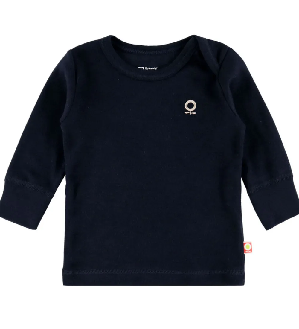 Katvig Bluser|Unisex-Tøj*Bluse - Navy